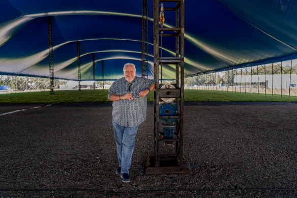 Bluesfest promoter Peter Noble said insurance for Bluesfest this year cost him three times as much as it did for 2020.