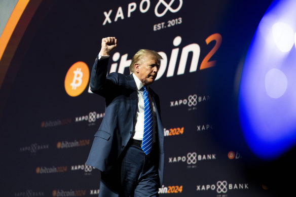 Trump embraced the crypto world during his campaign. 