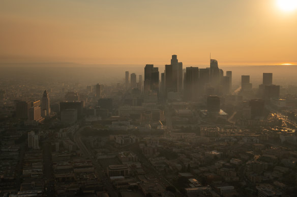 The smell of smoke in Los Angeles made it clear I had flown into a disaster.