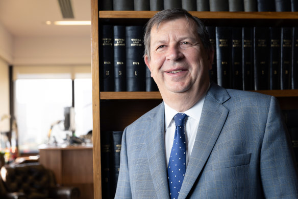 Chief Justice Andrew Bell said the college had accumulated a huge pool of reserves. 