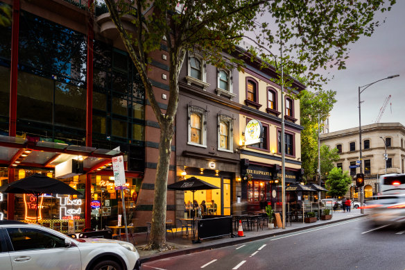 The building at 98 Bourke Street last sold in 1985.