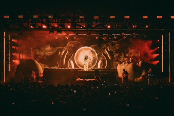 There’s plenty of eye candy at an Empire of the Sun show.