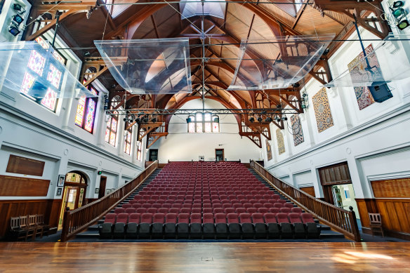 The Beasley Hall auditorium at Perth Modern.