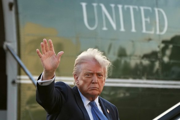 Investors are turning to the Australian sharemarket after Donald Trump unleashed a tariff war on “Liberation Day”. 