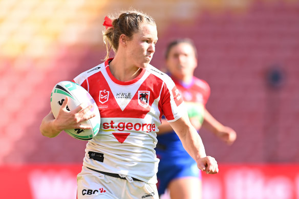 Emma Tonegato is an in-demand NRLW player.