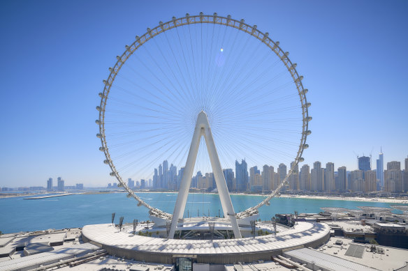 Ain Dubai is the world’s largest and tallest observation wheel.