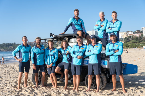 The cast of Bondi Rescue 2023. Despite the show’s popularity, it is difficult finding people who want to work as professional lifeguards. 