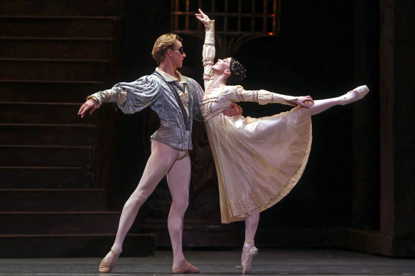 David Hallberg and Natalia Osipova in the American Ballet Theatre’s Romeo and Juliet in New York in 2012.