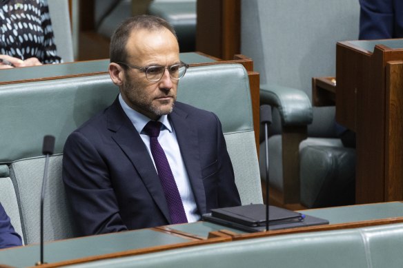 Greens leader Adam Bandt said his party would back the safeguard mechanism legislation after securing concessions. 