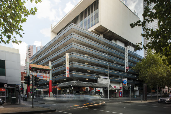 The Total House car park with modernist offices was Lardner’s favourite item on the register.