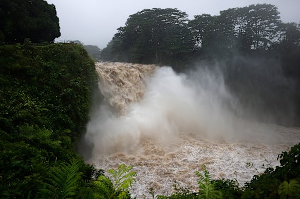 Heavy rainfall brought by Hurricane Lala raised concerns of life-threatening flooding and mudslides.