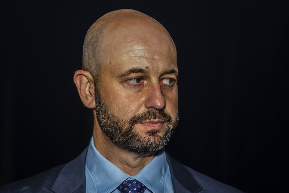 NRL chief executive Todd Greenberg and ARLC chairman Peter V'landys are not seeing eye to eye.