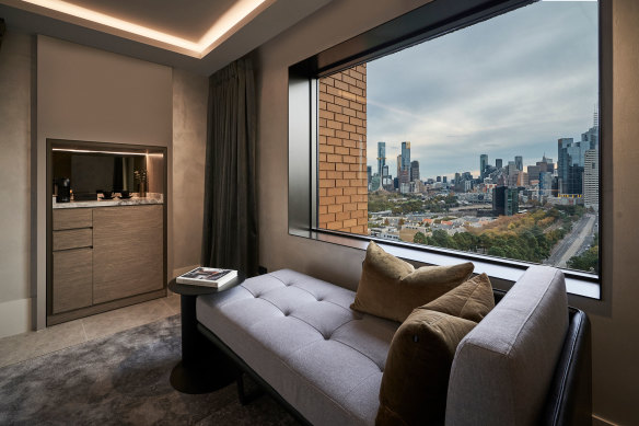 Perfect perch ... the William Clarke Sky Villa.