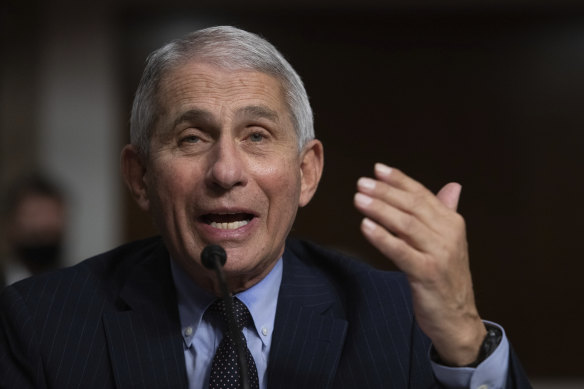 Dr Anthony Fauci, a member of the White House coronavirus taskforce, warned that "there's gonna be a whole lot of pain" unless something changed.