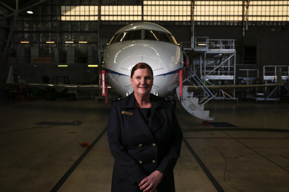 Air Vice-Marshal Catherine Roberts.