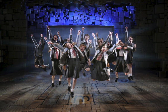 The Royal Shakespeare Company’s production of Matilda The Musical.