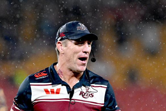 Reds coach Brad Thorn is under siege.