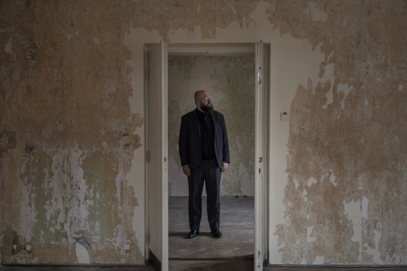 Jacek Purski, the director of a Polish anti-extremism group who is involved in the project to open the former home of Rudolf Höss.