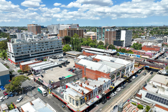 The Woolworths supermarket in Hawthorn, Melbourne.