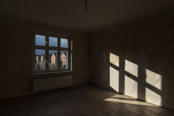 A view of Auschwitz from the former home of Rudolf Höss, the Auschwitz camp’s wartime commandant.