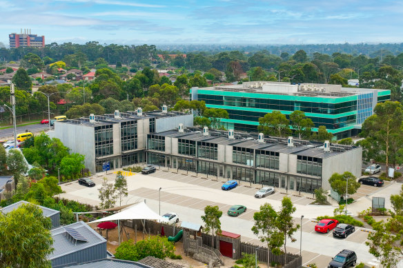 Eight offices in Uni Hill have sold in the past two months for a total $8.2 million.