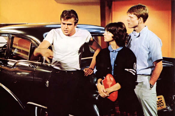 Paul Le Mat (who played John), Cindy Williams and Howard. 