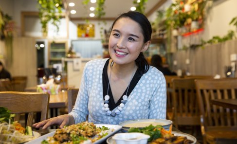 Alice Pung lives on campus at Melbourne University as a college artist-in-residence, but her roots are still firmly in Footscray.