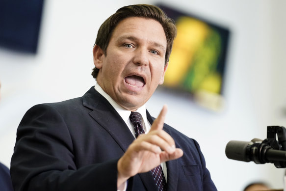Florida Governor Ron DeSantis says Disney has “crossed a line” with its latest comments.
