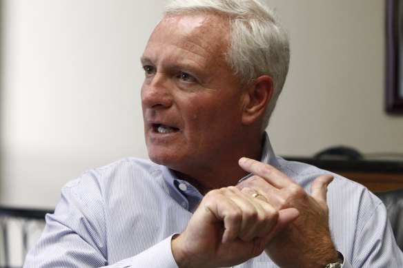 Jimmy Haslam and his family are in a stoush with Berkshire Hathaway.