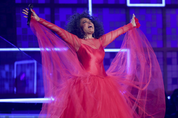 Prince Charles is said to be a big fan of Diana Ross, seen here at the 2019 Grammys. 