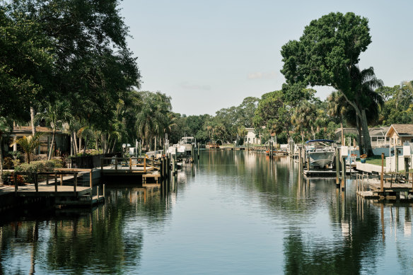 Shore Acres, a low-lying enclave at the edge of Tampa Bay where streets are broad, homes are comfortable – and floodwater has become a constant threat.