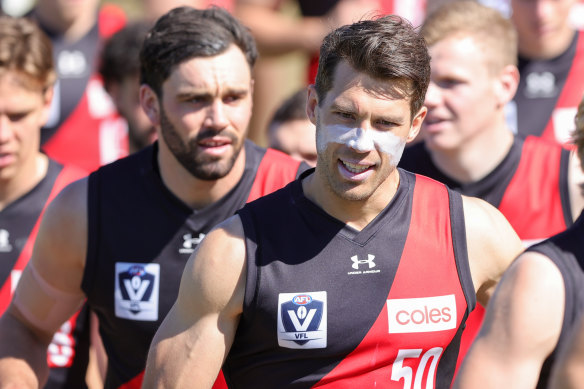 Alex Rance was the star attraction for a one-off appearance with Essendon’s VFL side.