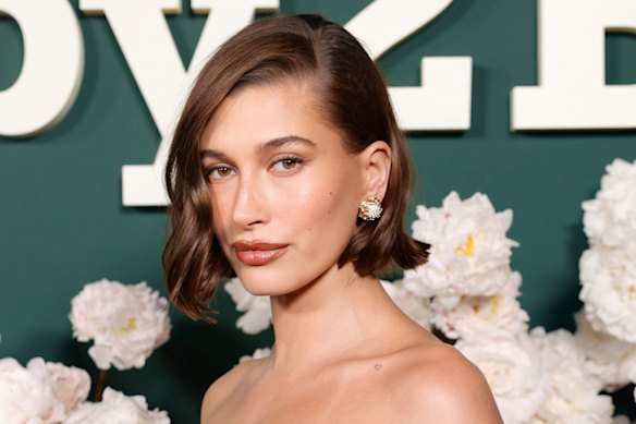 Hailey Bieber, 27, launched her Rhode beauty brand in 2022.
