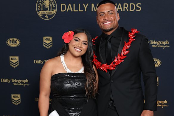 Crichton e sua esposa Leone.