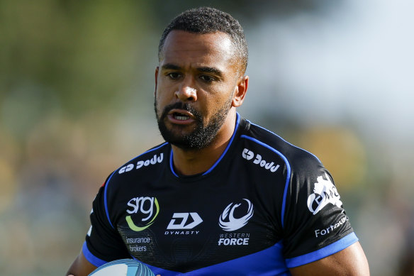 Western Force’s Zach Kibirige.