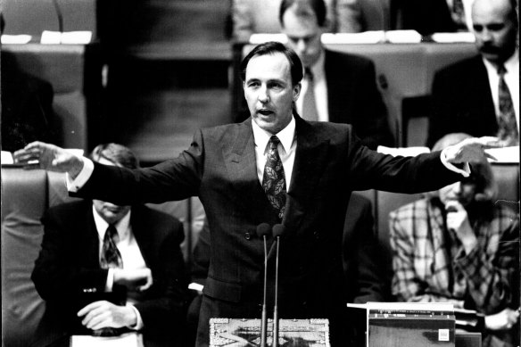 Paul Keating was seen as a much more effective treasurer.