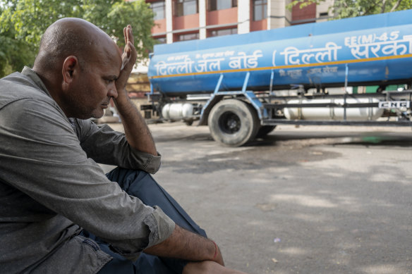 Tanker driver Surinder Singh, who said that “people can kill you for water, if you don’t listen to them”.