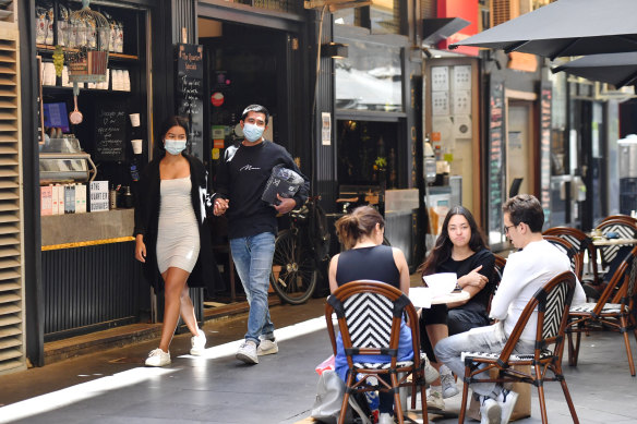 At The Quarter on Degraves Street, staff didn't know what to expect on Wednesday.