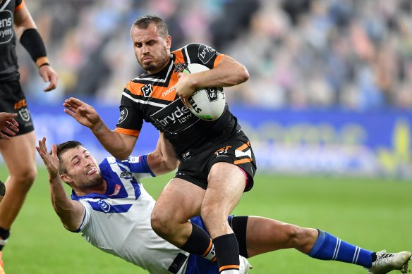 Josh Reynolds is fit and firing now that he has returned to the Tigers team.