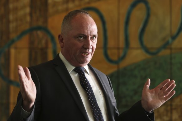 Deputy Prime Minister Barnaby Joyce argues ICAC can get in the way of politicians doing their job.