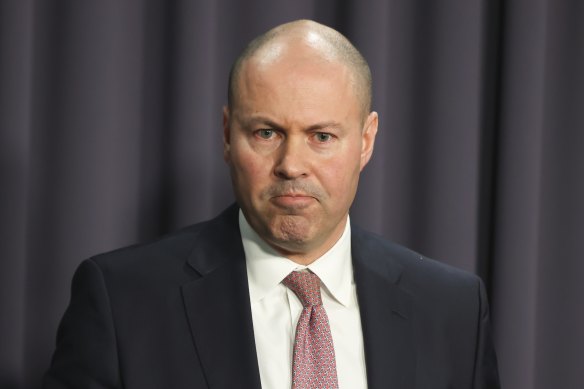 Treasurer Josh Frydenberg 