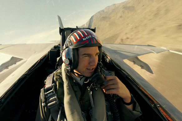 Role of a lifetime: Tom Cruise in Top Gun: Maverick.