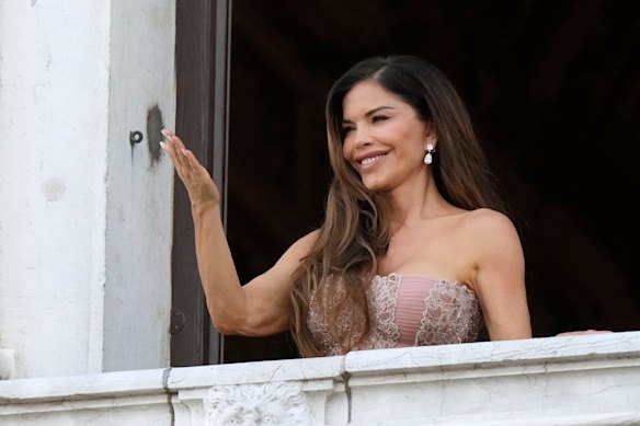 Lauren Sánchez Bezos treats the pursuit, and spreading, of joy as a kind of mandate. Or is she just rubbing it in?