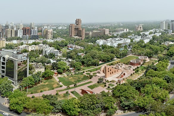 New Delhi claims to be one of the greenest cities in the world.