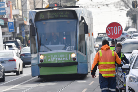 Tram workers are set to strike during the second week of the Australian Open.