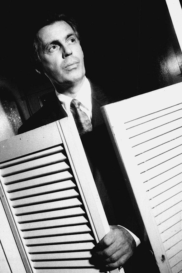 Yeldham in his Double Bay store in 1991.