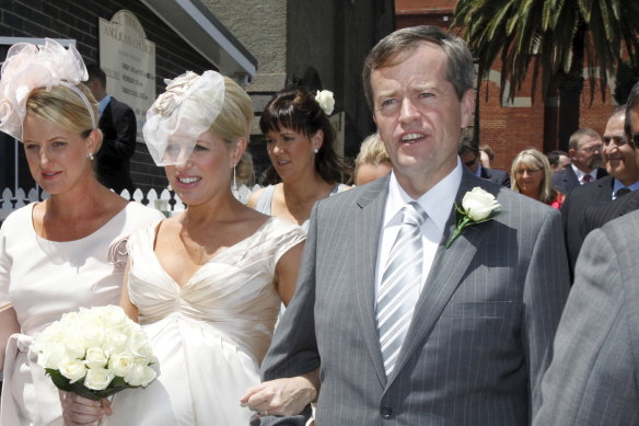 Bill and Chloe on their 2009 wedding day. 
