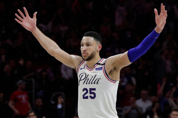 Superstar: Ben Simmons is the giant who can lead the Boomers to glory against the US.