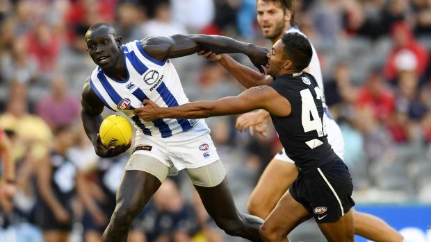 North's Majak Daw will be a success in defence, says Scott Thompson. 