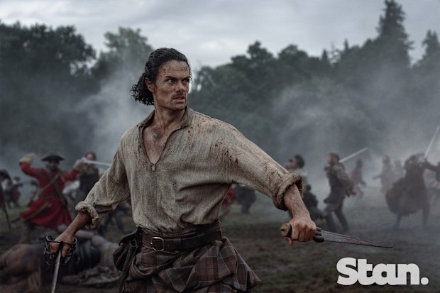 Outlander: Blood Of My Blood season 2 promotional image. Jamie Roy as Brian Fraser.